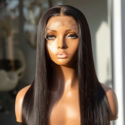 Burmese Straight Lace Wig